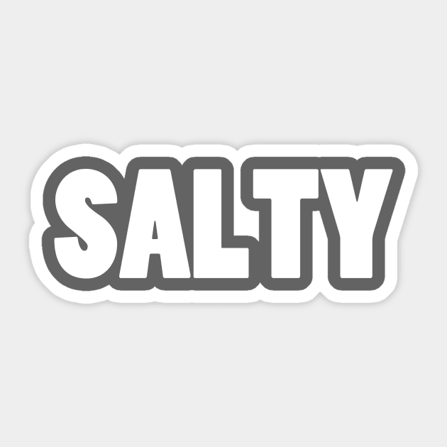 Salty Sticker by Dawn Anthes